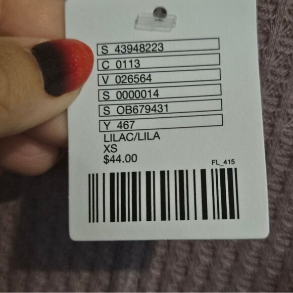 Urban Outfitters Out From Under Jojo Waffle Knit Button Front Tie Slouch… - Picture 5 of 5